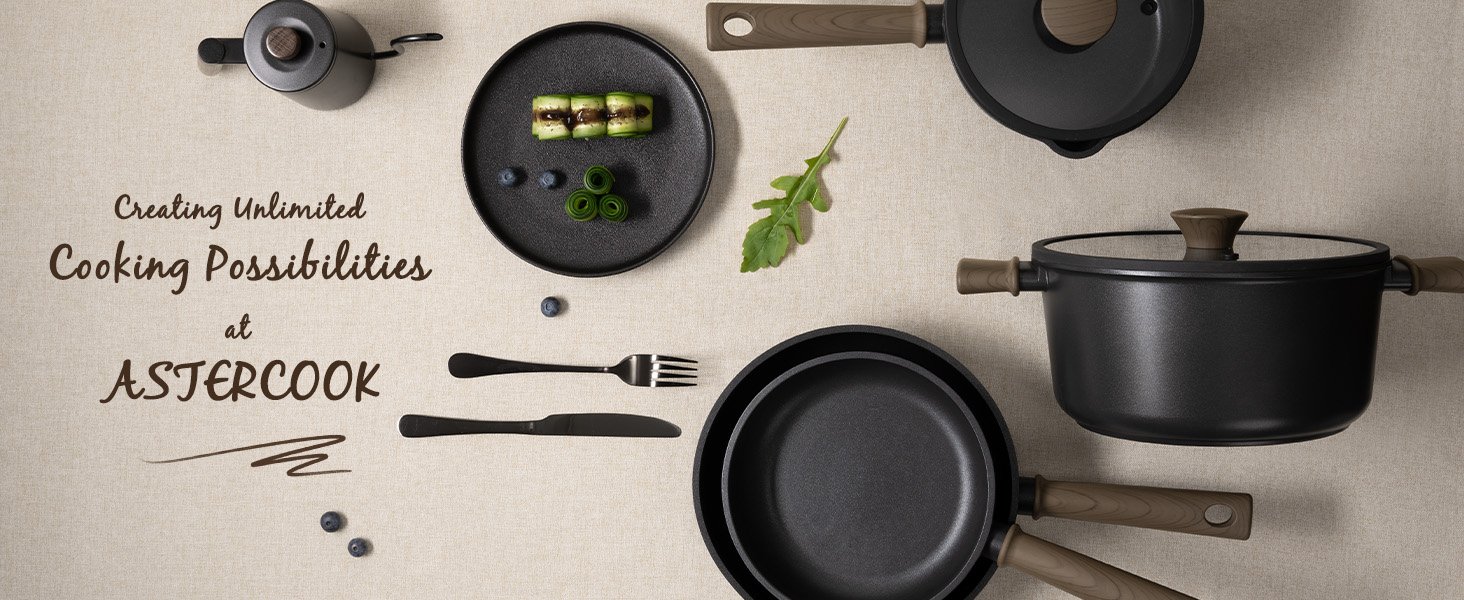 pots and pans set non stick